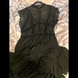 Black Gown by Miusol